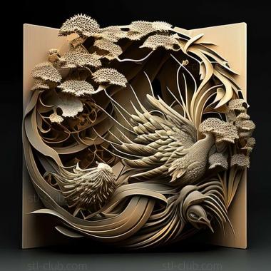 3D model japanese art (STL)